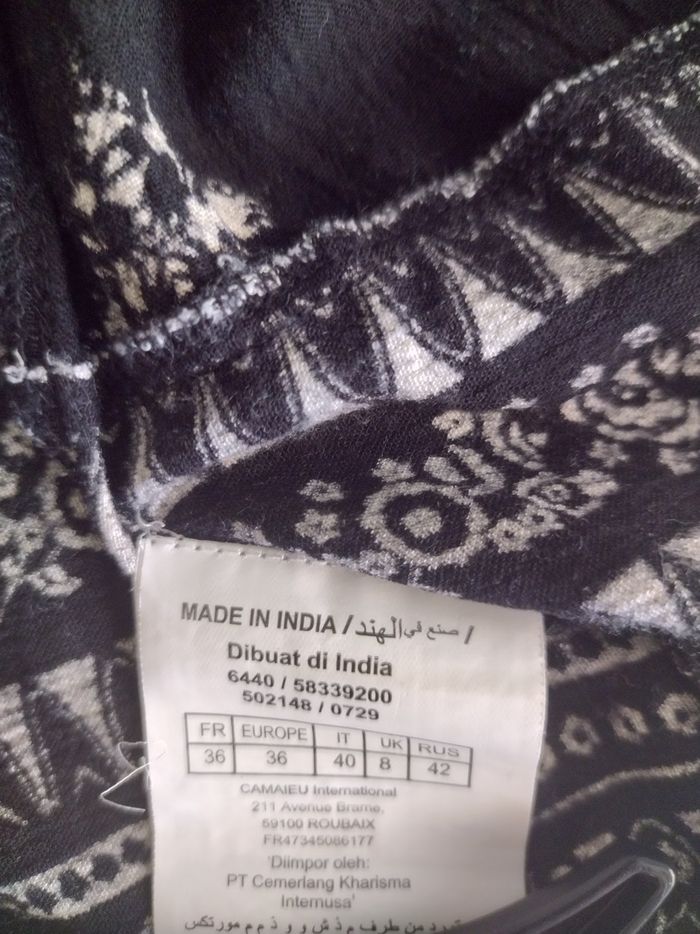 Robe Camaïeu Taille 36 - photo numéro 4