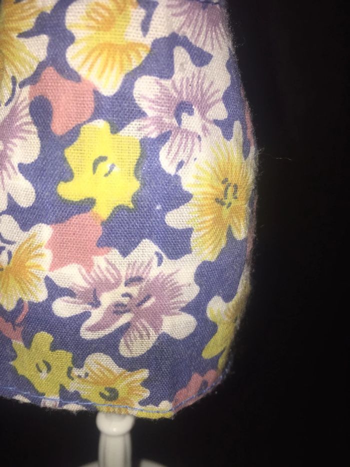 Vintage Jupe motif floral barbie - photo numéro 2