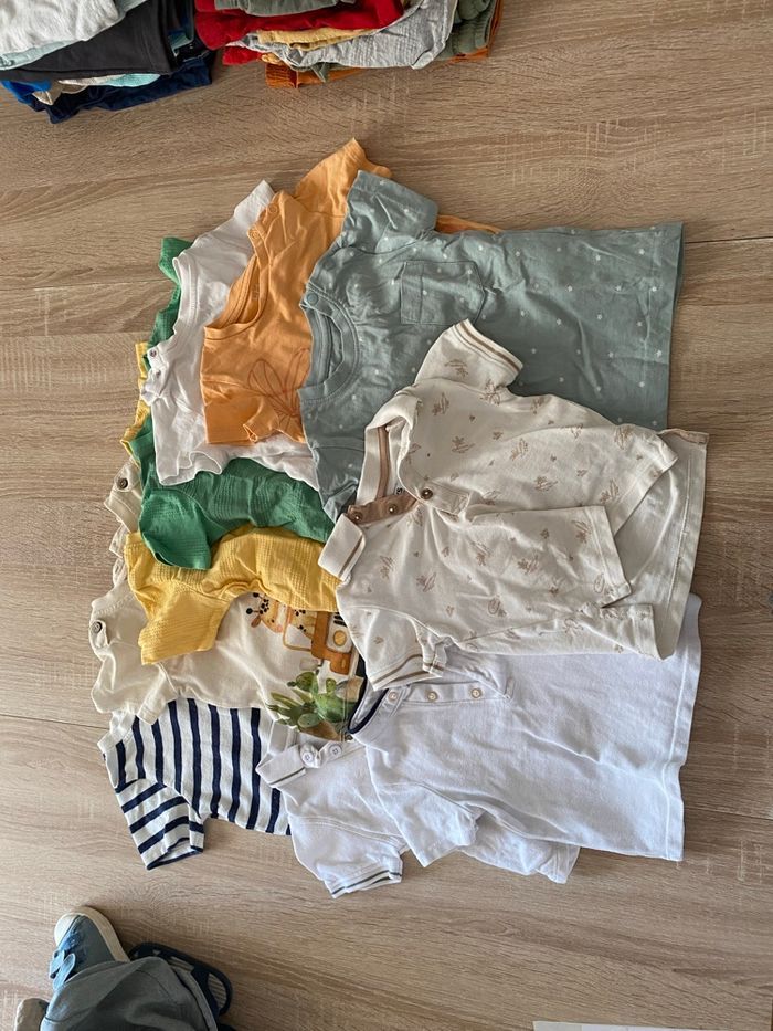 Lot de vêtements 12 mois garçon été - photo numéro 2