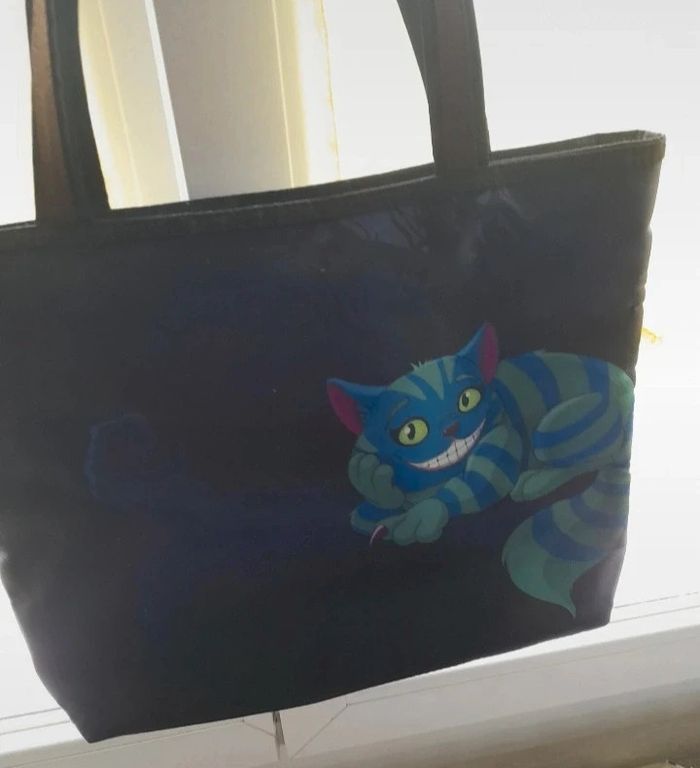 Sac fourre-tout chat de cheshire - photo numéro 3