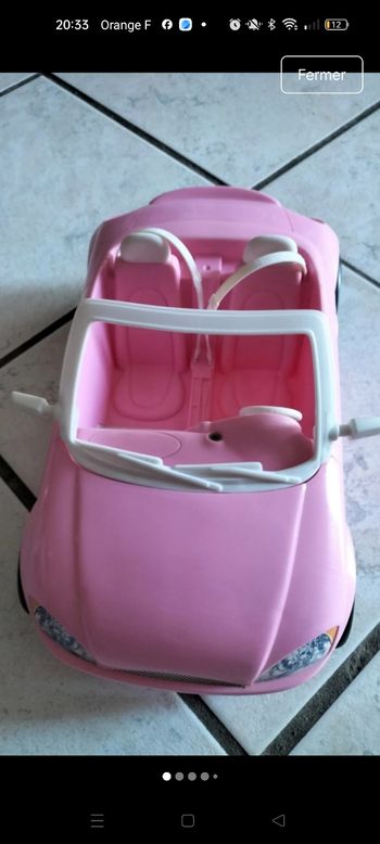 Voiture barbie 