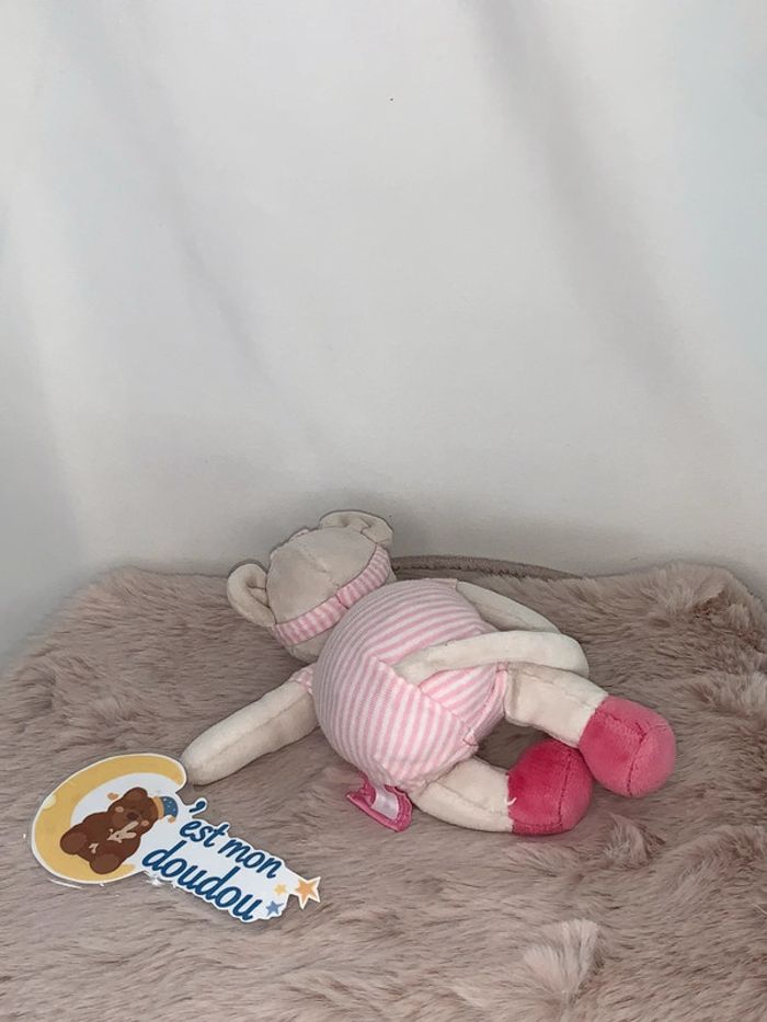 MR123 doudou souris 🐭 lila Moulin Roty - photo numéro 2