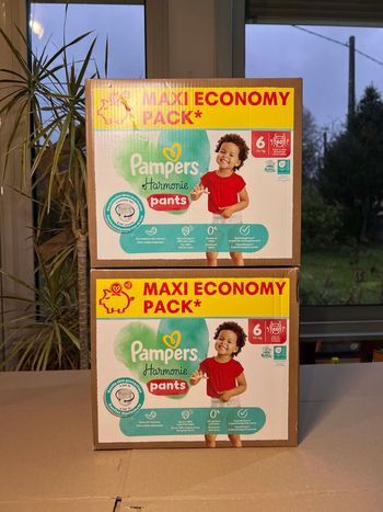 Couche taille 6 Pampers Harmonie taille 6 : 120 couches Pants