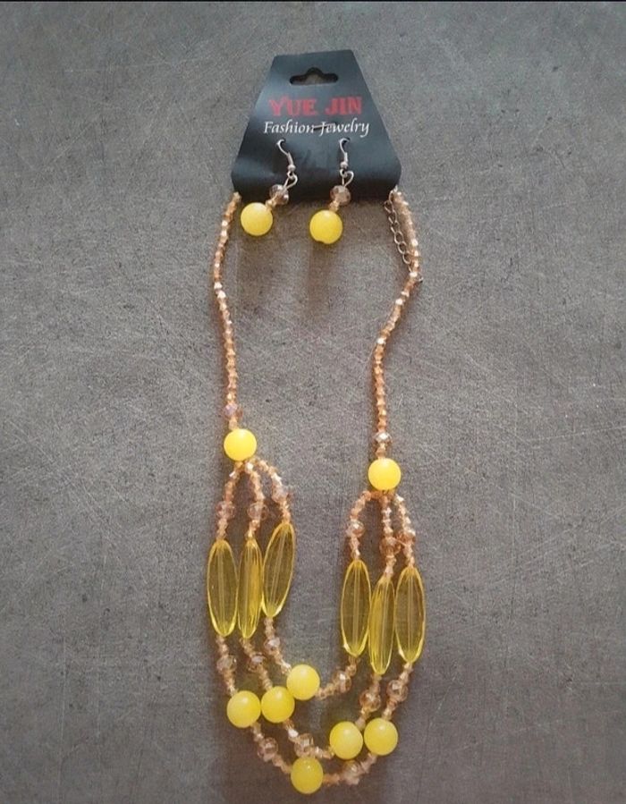 Ensemble de bijoux neuf (sachet blanc) - photo numéro 2