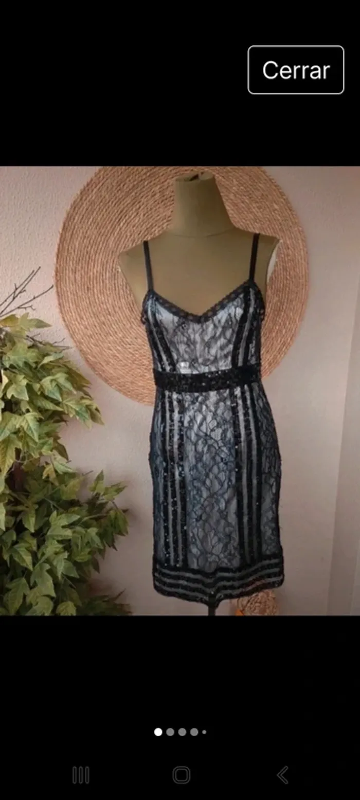 Vestido Cóctel Vintage