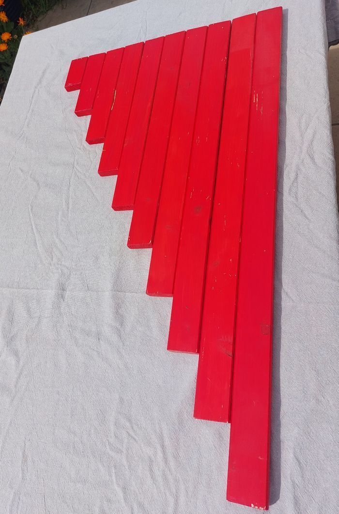 Barres Rouges Montessori - Set complet 10 pièces - Éducatif 3 ans+ - photo numéro 1