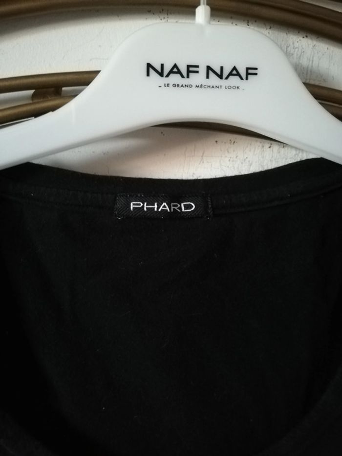 Tshirt noir à manches courtes Phard taille M - photo numéro 4