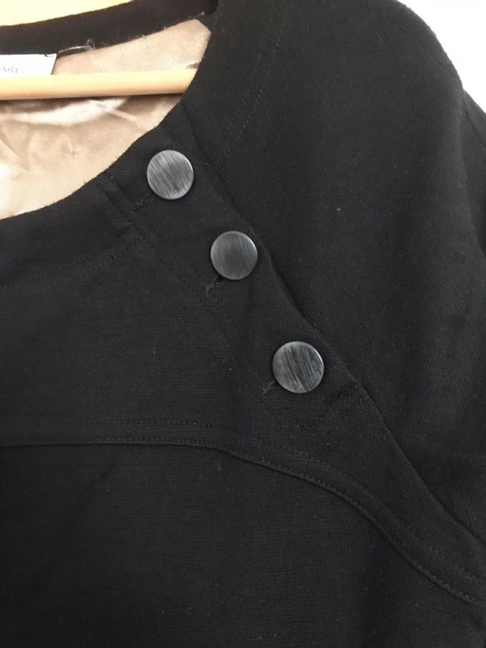 Robe longue noir marque Gérard Darel taille 42 - photo numéro 4