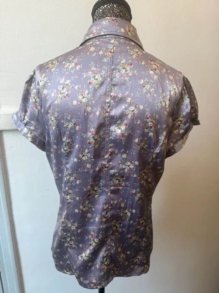 Chemise Lynn Adler – 100 % soie – Taille L - photo numéro 5