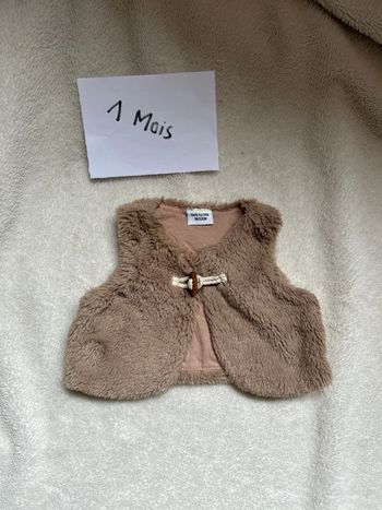 Gilet sans manches bébé