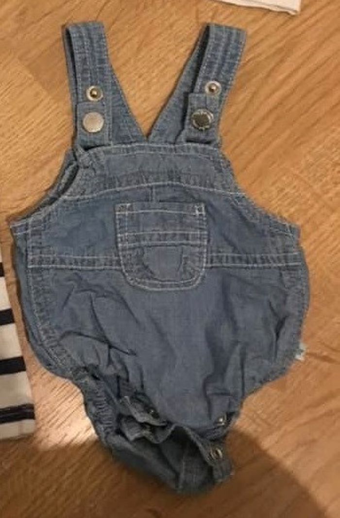 combi salopette 1 mois jean