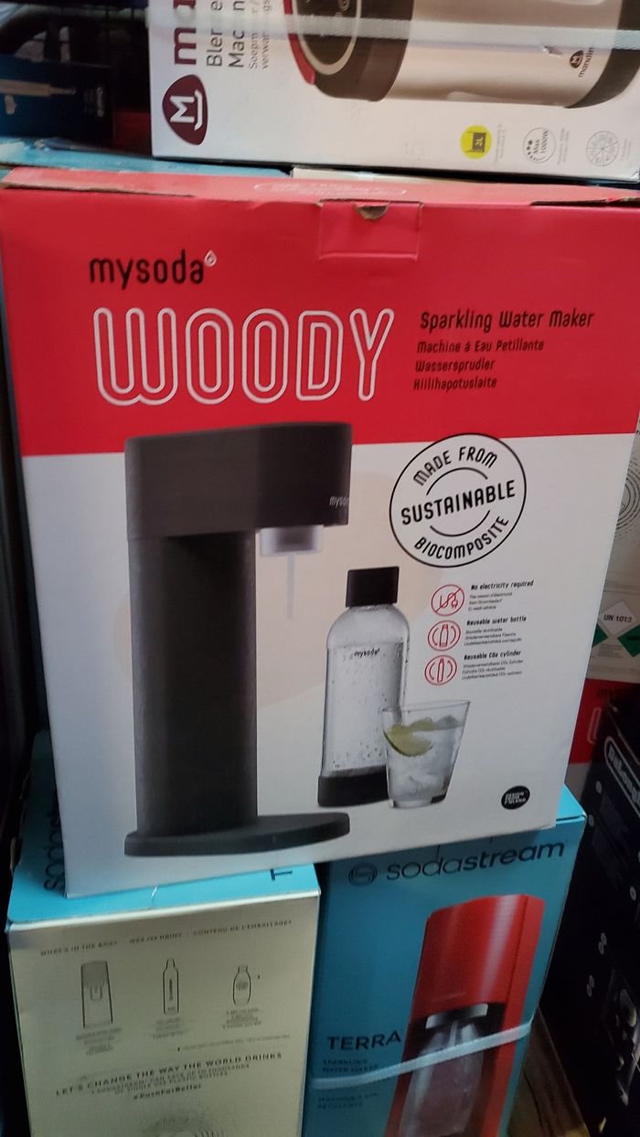 Machine à Eau Pétillante My Soda Woody.