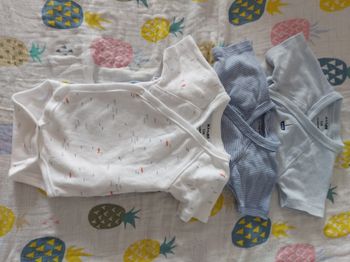 Bodies croisés manche courte 1mois