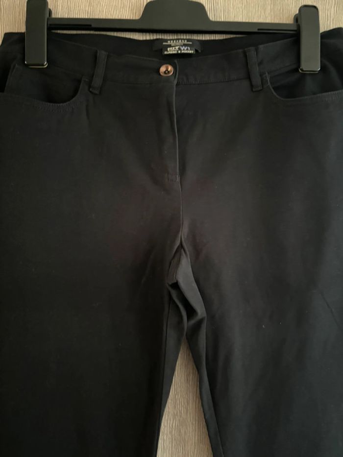 Pantalon droit Classic noir Max Mara T44 - photo numéro 5