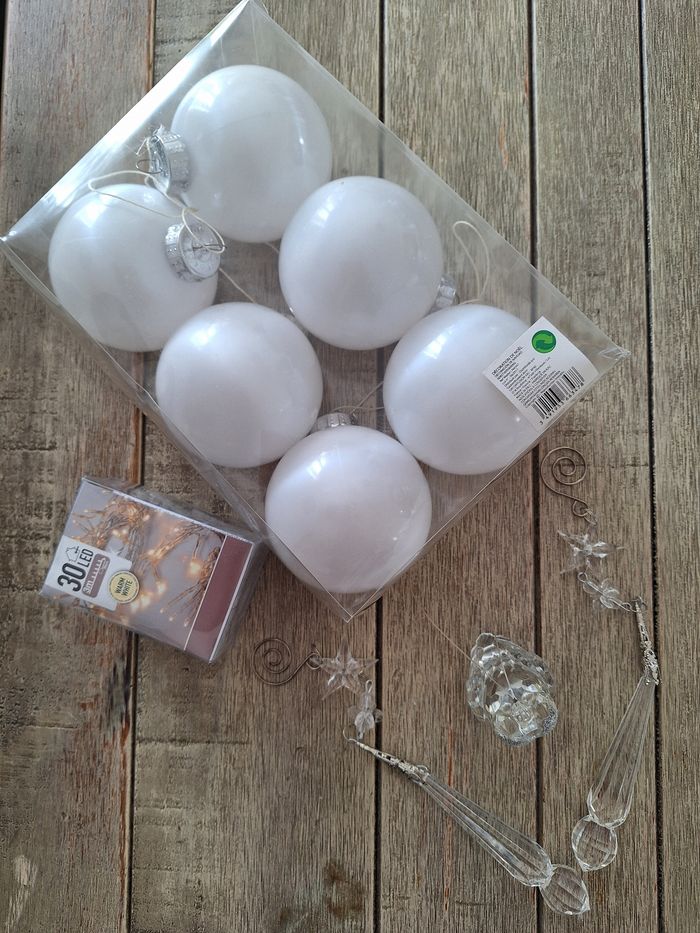 Lot déco Noēl+ guirlande - photo numéro 2