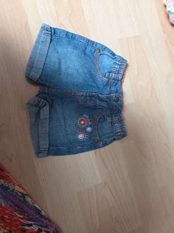 Short jean 6mois grain de blé