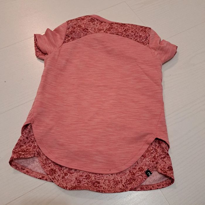 T shirt sport rose decathlon 5-6 ans - photo numéro 4
