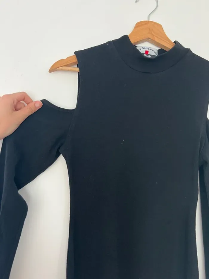 Robe basique noire femme Pimkie - photo numéro 2