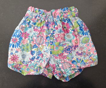 Magnifique short liberty fille  jacadi taille 36 mois