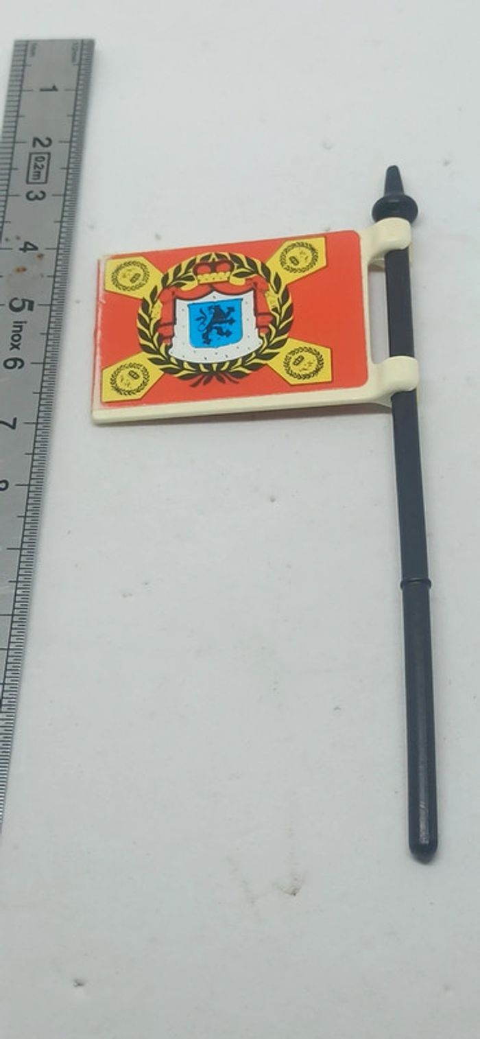 Drapeau vintage pirates playmobil - photo numéro 3