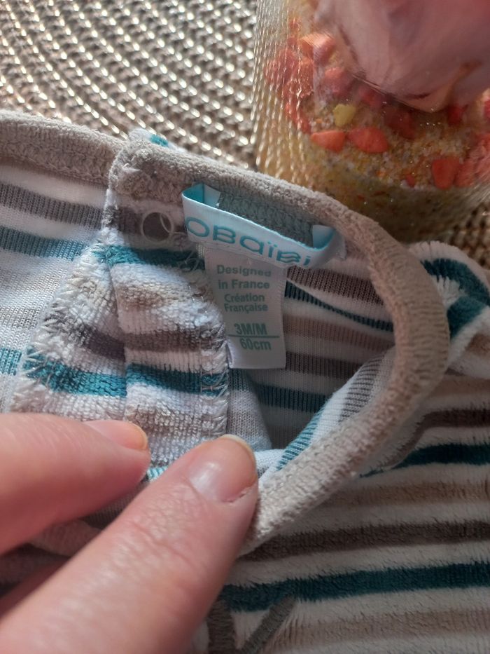 Lot pyjamas et bodies bébé 3 mois - photo numéro 8