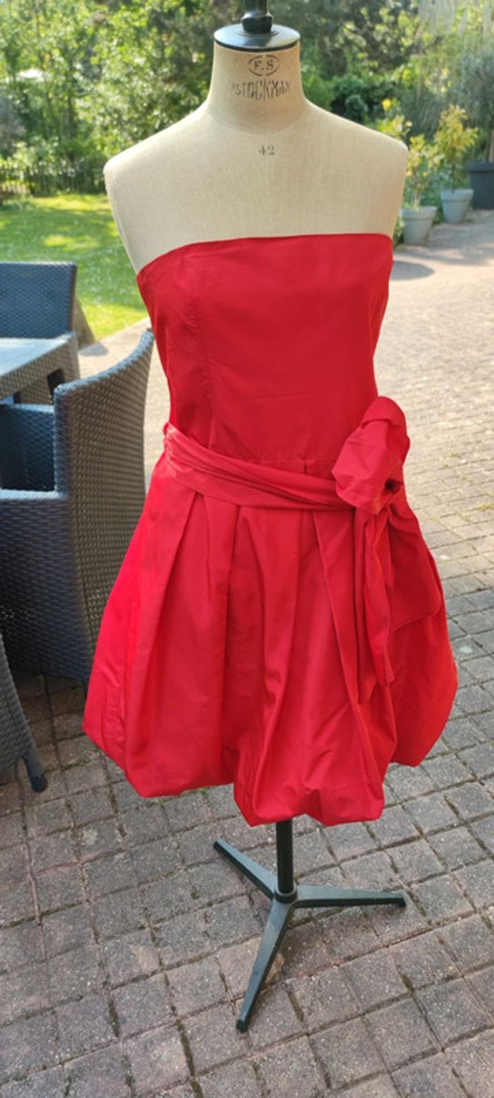 Robe rouge Zara - photo numéro 4