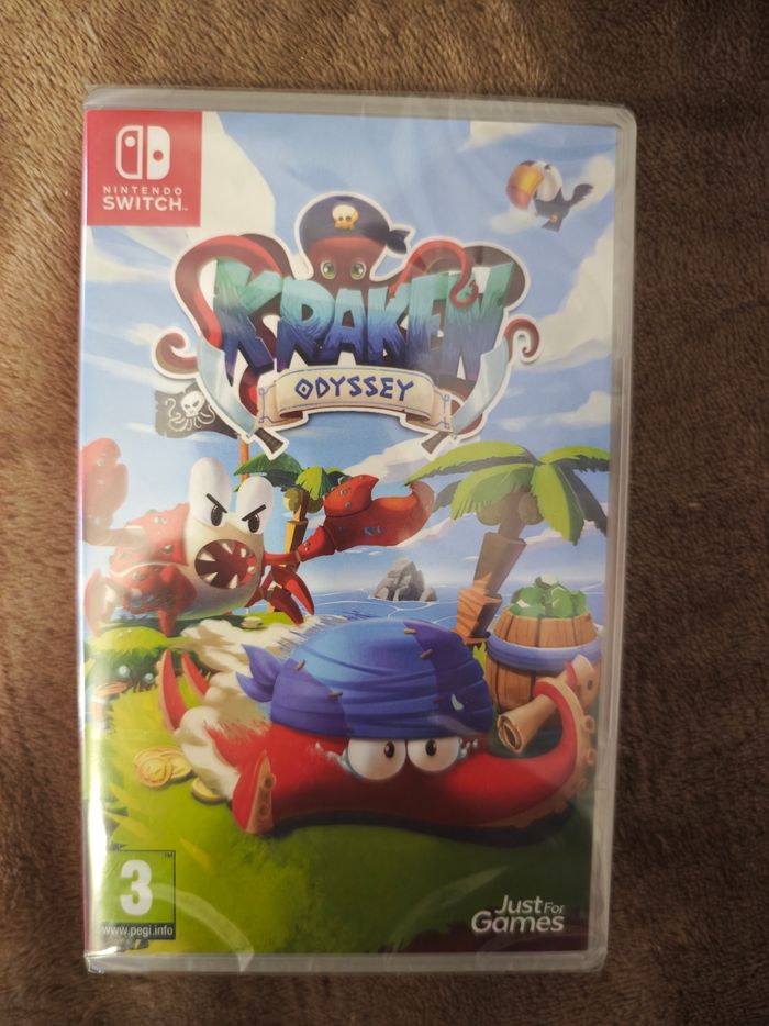 Jeux Nintendo switch kraken odyssey neuf sous blister envoie rapide