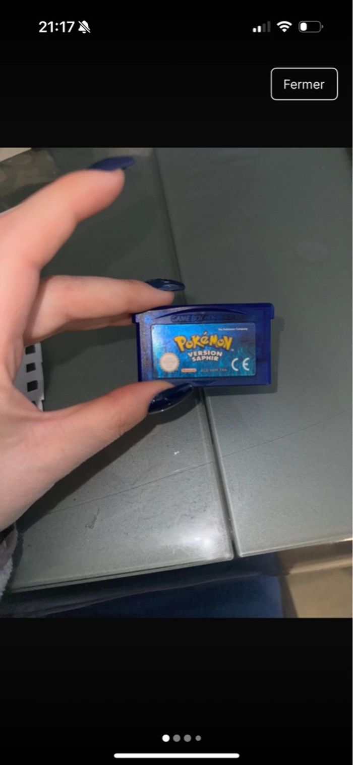 Pokémon saphir GBA