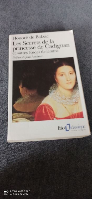 Livre les secrets de la princesse de cadignan