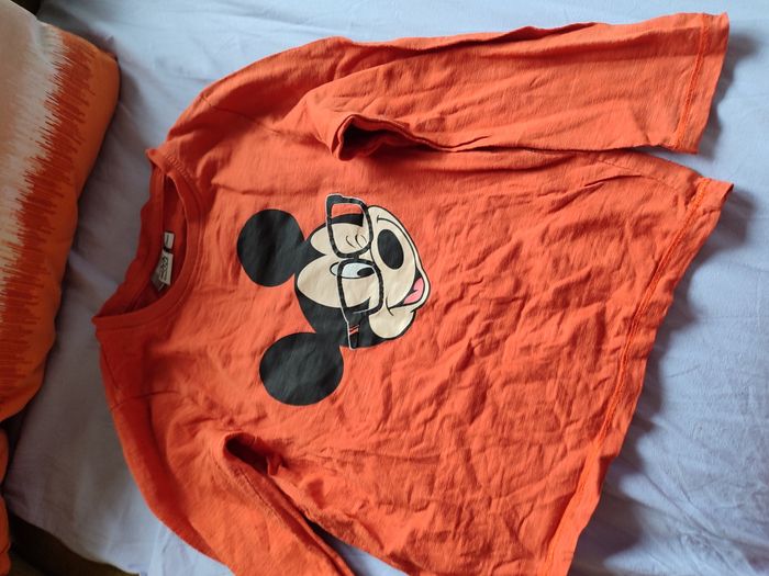 Tee shirt ml mickey 4 ans