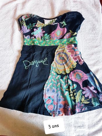 Tunique desigual 3/4 ans