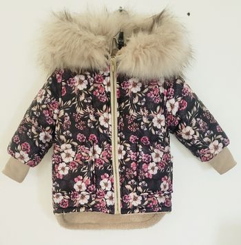 Male Cuda Parka d'hiver matelassée très chaude Fille Taille 92