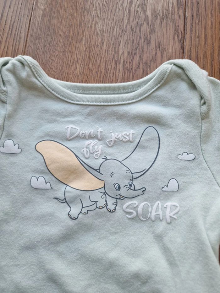 Lot de 3 boddies coton Disney store manches longues - photo numéro 4