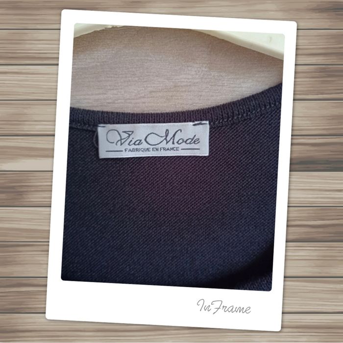 Pull léger femme taille 38 via mode - photo numéro 3