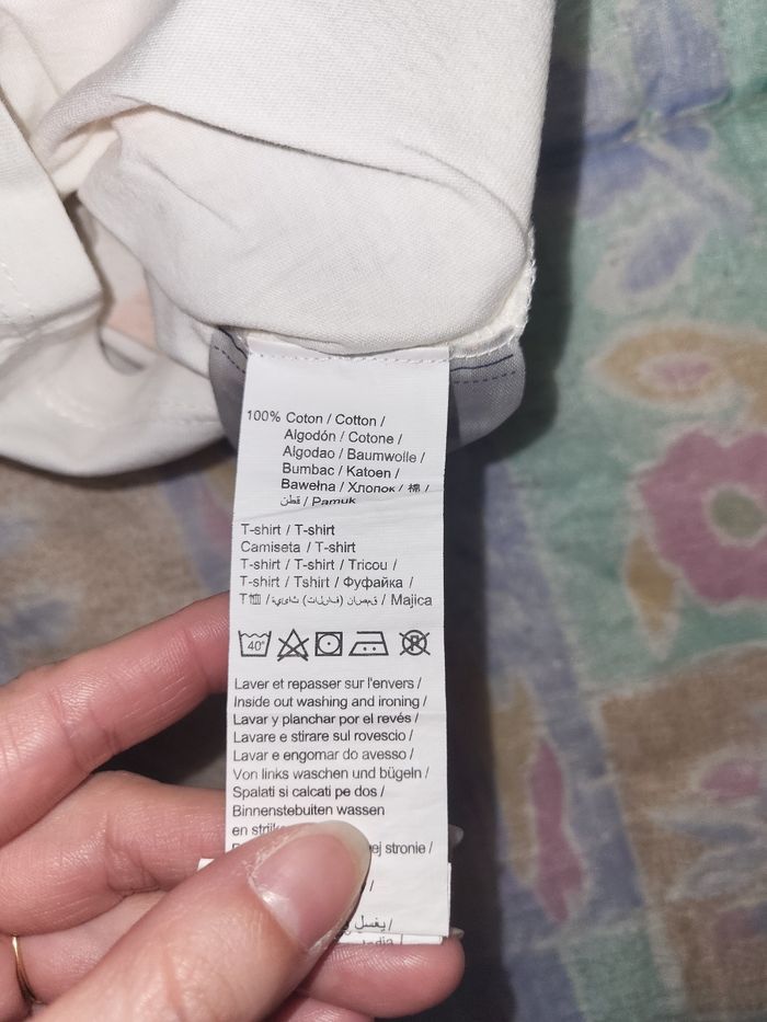 Tee-shirt fille 3 mois - photo numéro 3