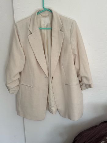 Blazer H&M couleur crème