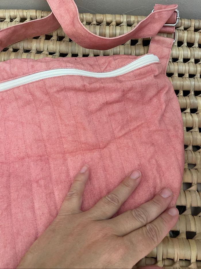 Sac banane rose thé - Neuf - photo numéro 3