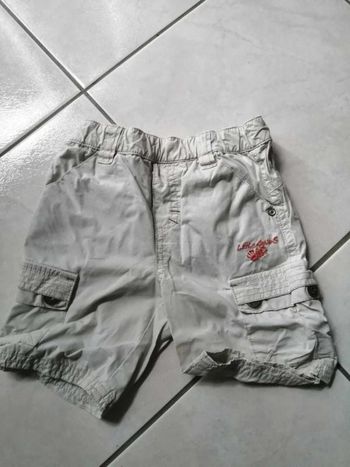 short 18 mois beige kiabi