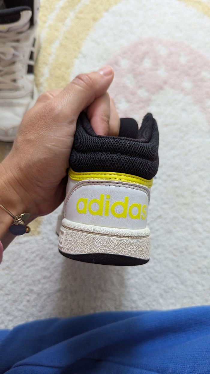 Baskets montantes adidas garçon Blanche - photo numéro 11