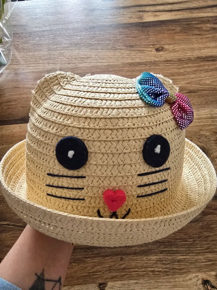 Chapeau rond petit chat 🐱