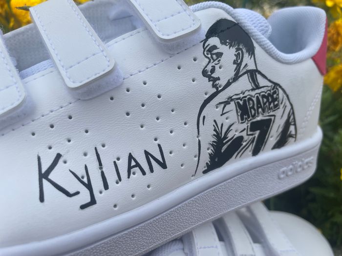 Basket Customisées Kylian Mbappé - photo numéro 2
