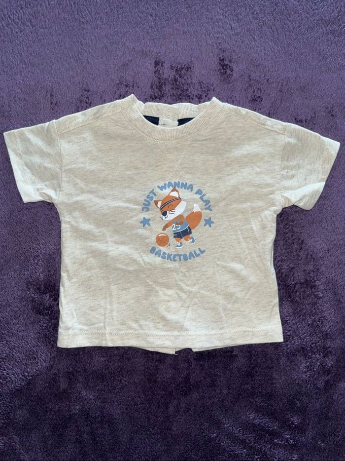 T-shirt bébé garçon taille 3 mois marque KIABI