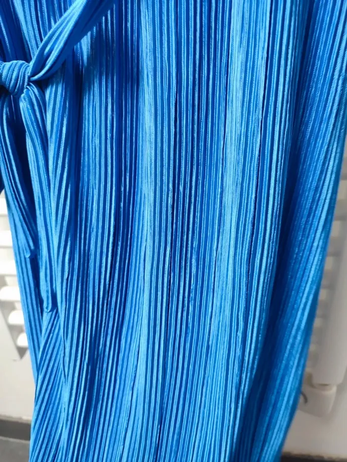 Robe cache coeur tissu plissé M/L neuve - photo numéro 8