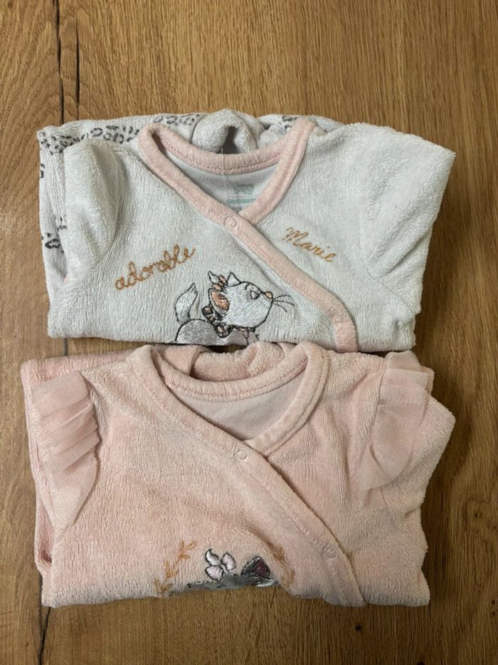 2 pyjamas 1 mois Orchestra Disney