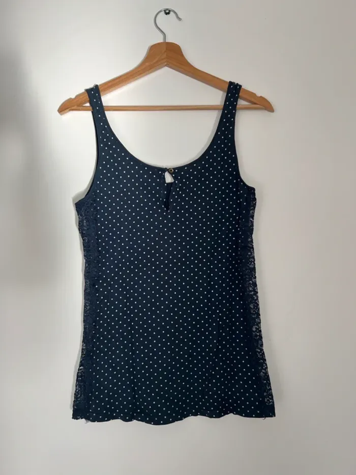 Débardeur à pois femme Bershka - photo numéro 2