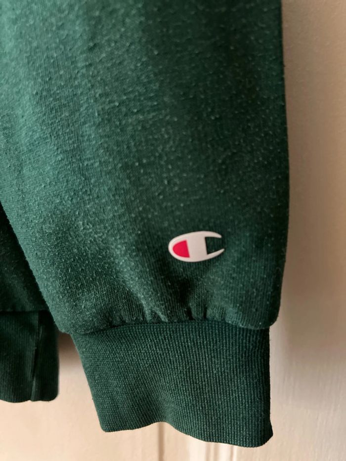 Sweat-shirt capuche vert 12 ans - Champion - photo numéro 2