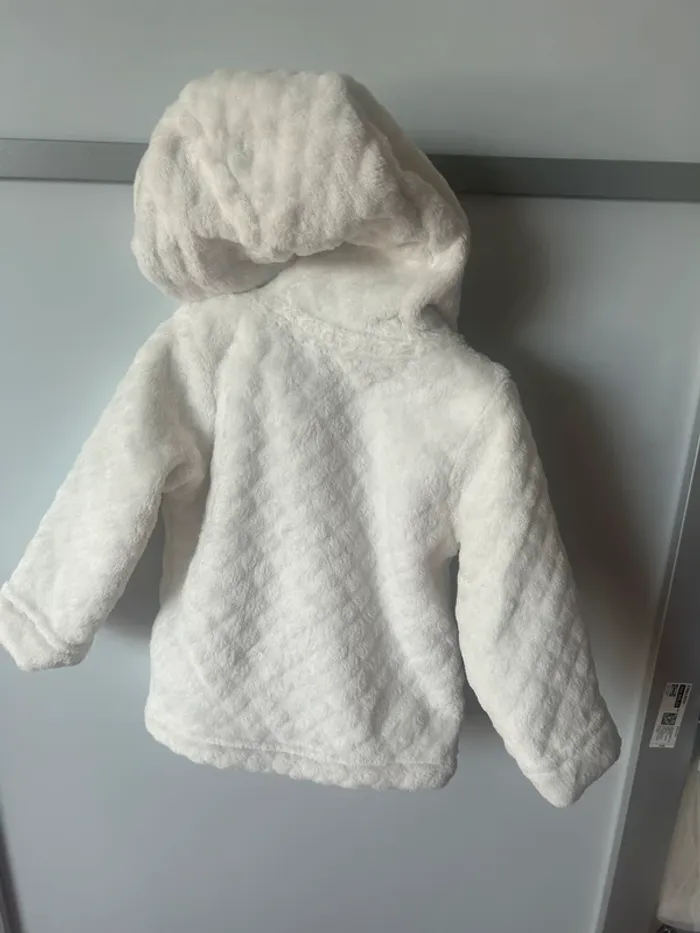 Polaire motif carrée - photo numéro 2