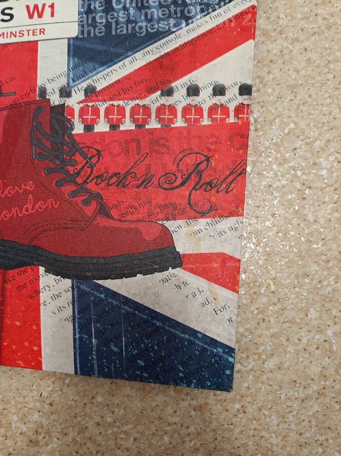 Tableau Déco Toile "London Calling" - Style Pop Art / Vintage - photo numéro 2