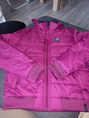 Blouson bordeaux