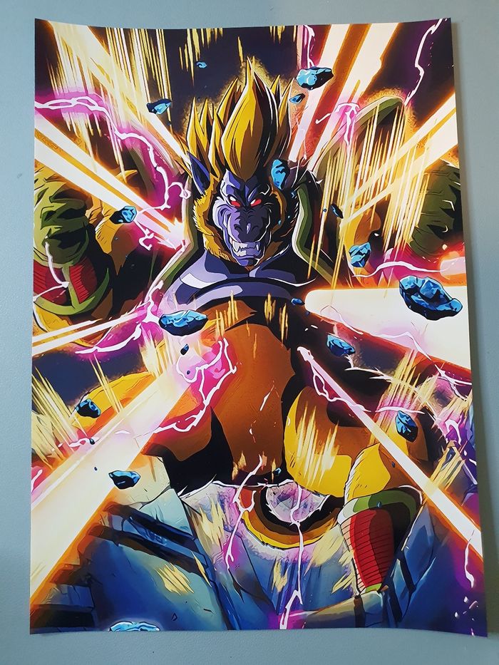 Dragon ball affiche poster A4